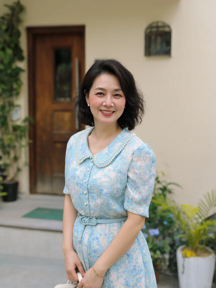 57岁，大大方方做自己