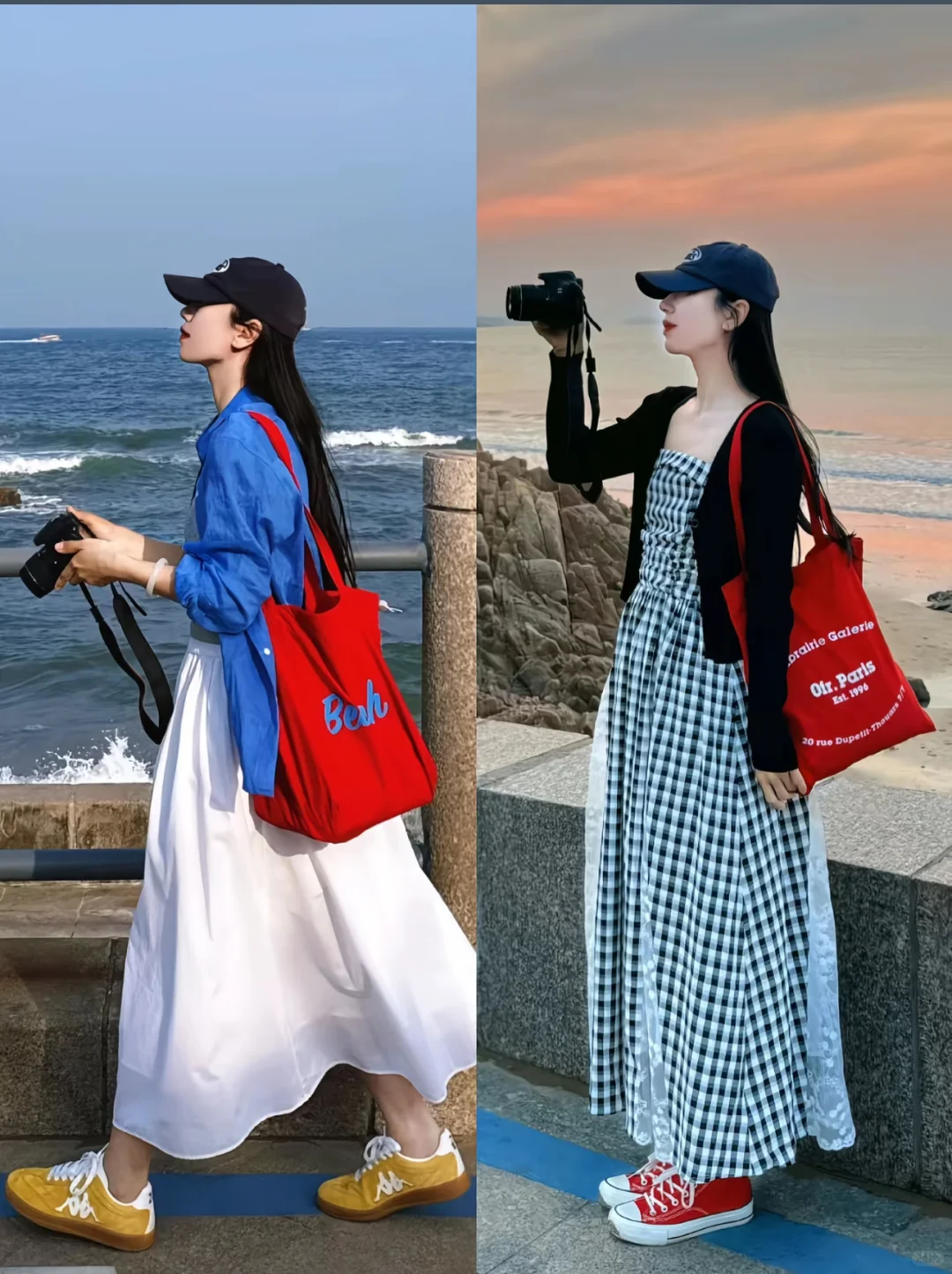 海边穿搭日记?️(ˆ˚ˆ✿)