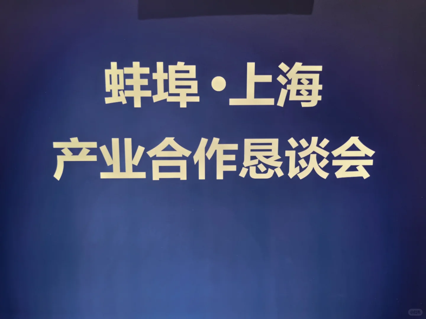 上海→五河招shang推介会圆满成功?