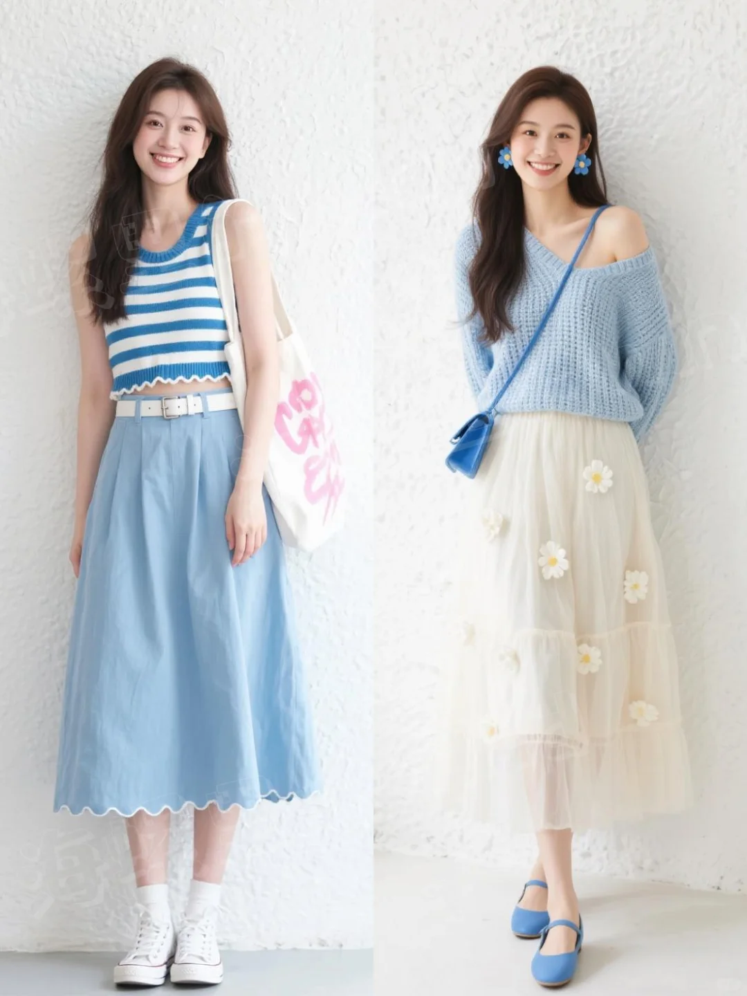 ??把天空穿身上｜夏日清爽呼吸感穿搭