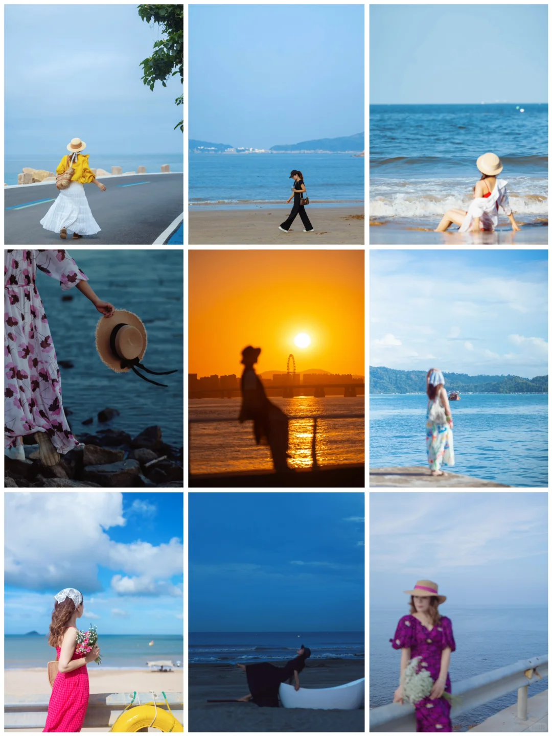 舟山旅行 | 海边不露脸这样拍氛围感拉满