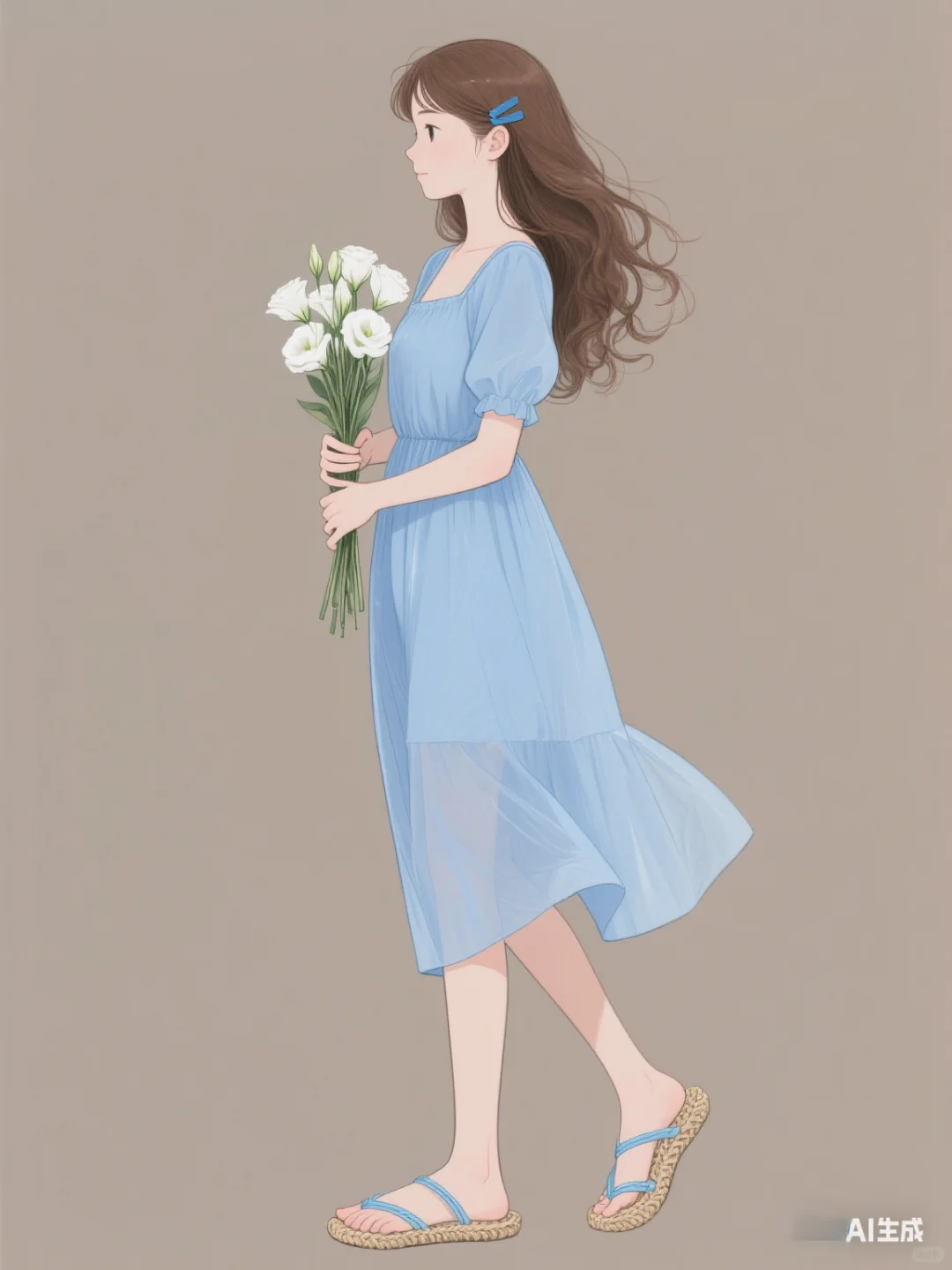 治愈系蓝色 | 海边穿搭?