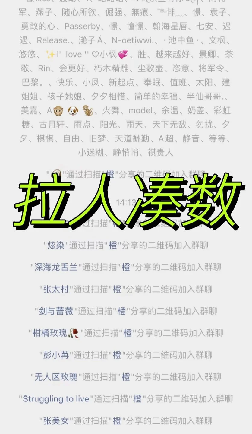 引流拉人凑热数获客