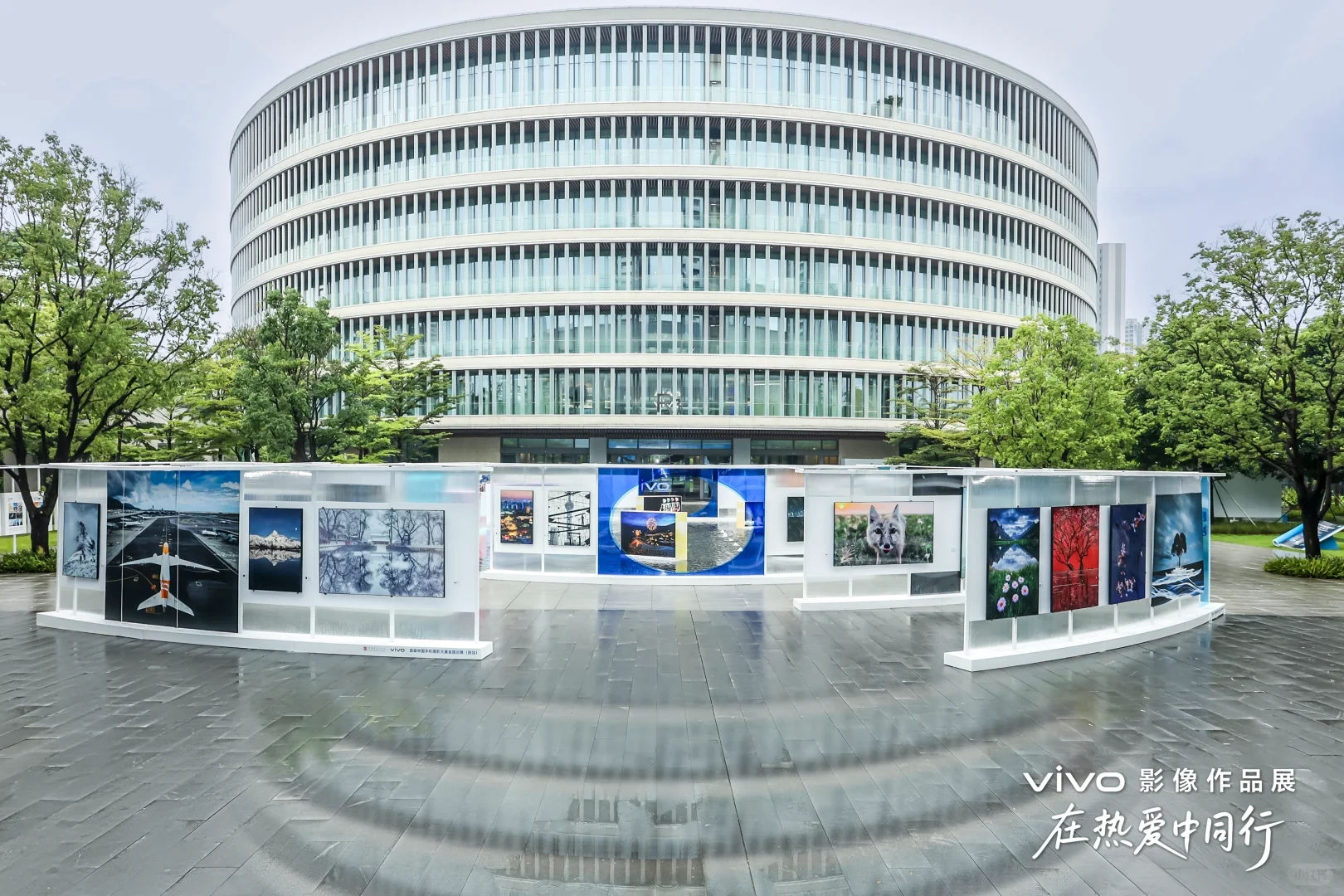 vivo影像作品展亮相vivo工业园