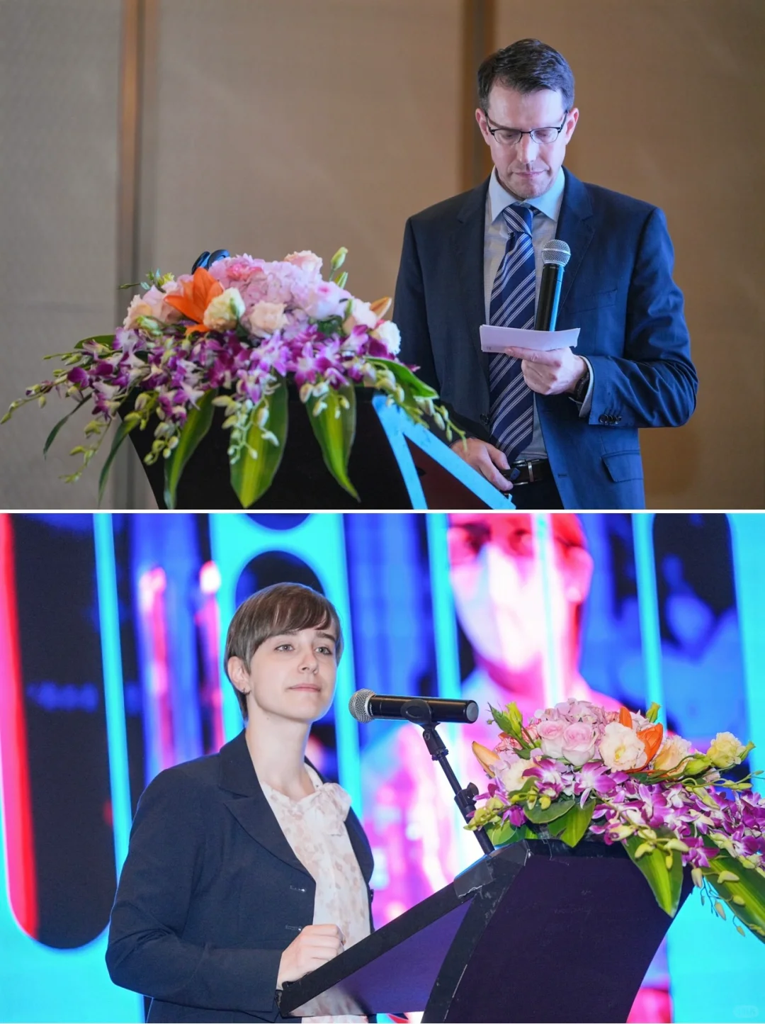 商务活动跟拍 德国北威洲推介会