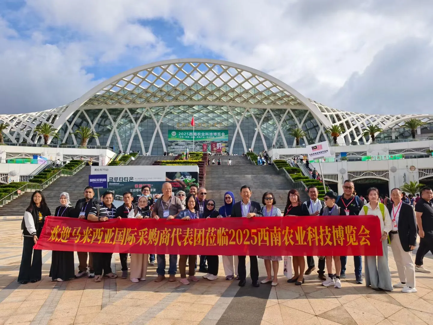 这里真的好有展会的氛围啊～