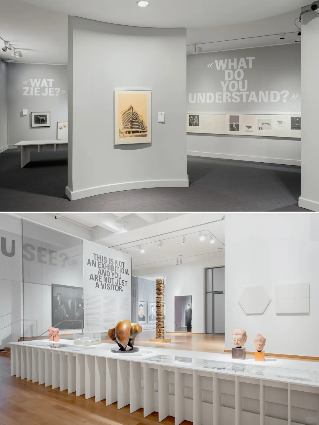 恰到好处的清冷灰‖艺术展视觉