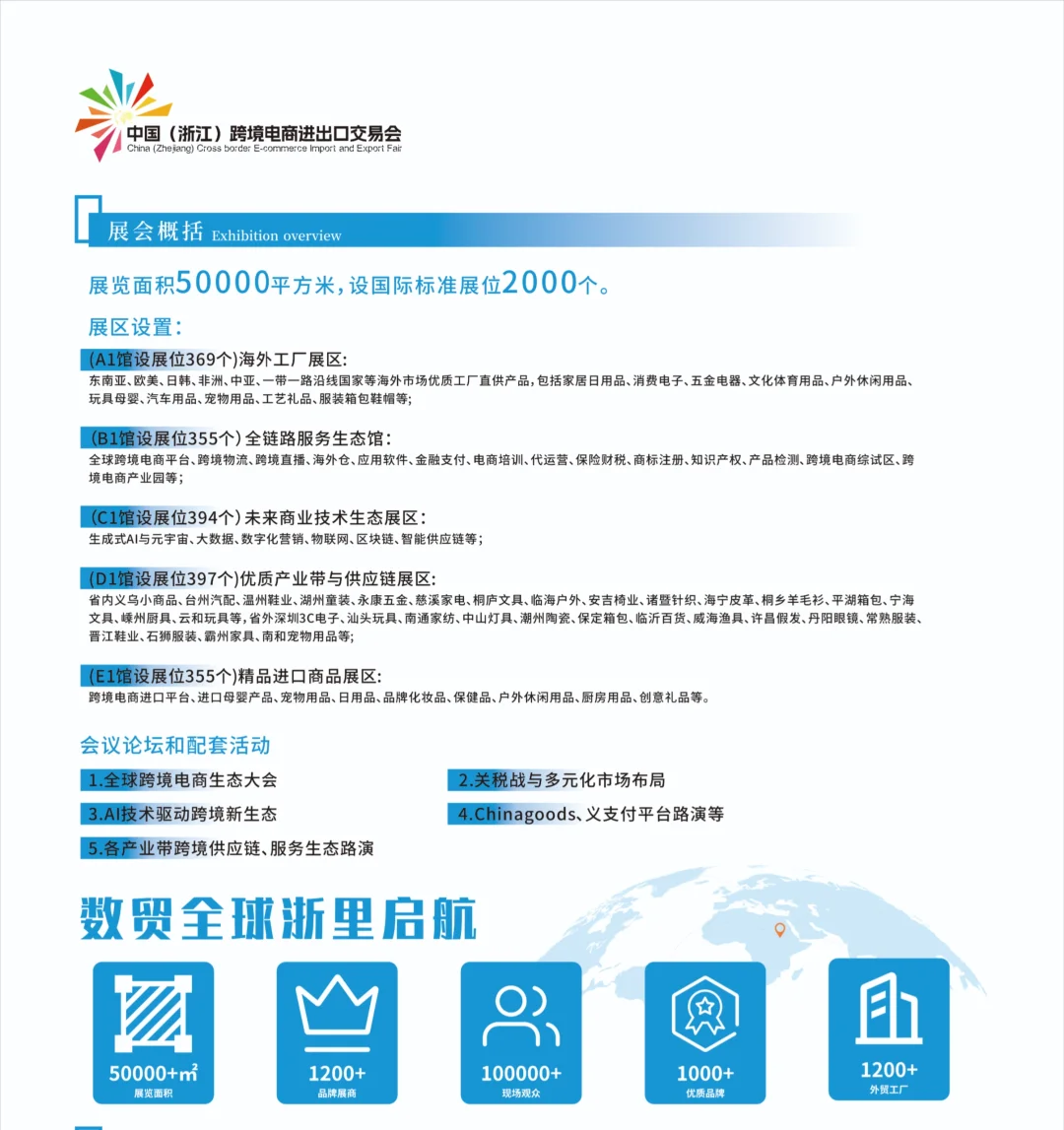 2025 浙江首届跨境电商展它来啦❗