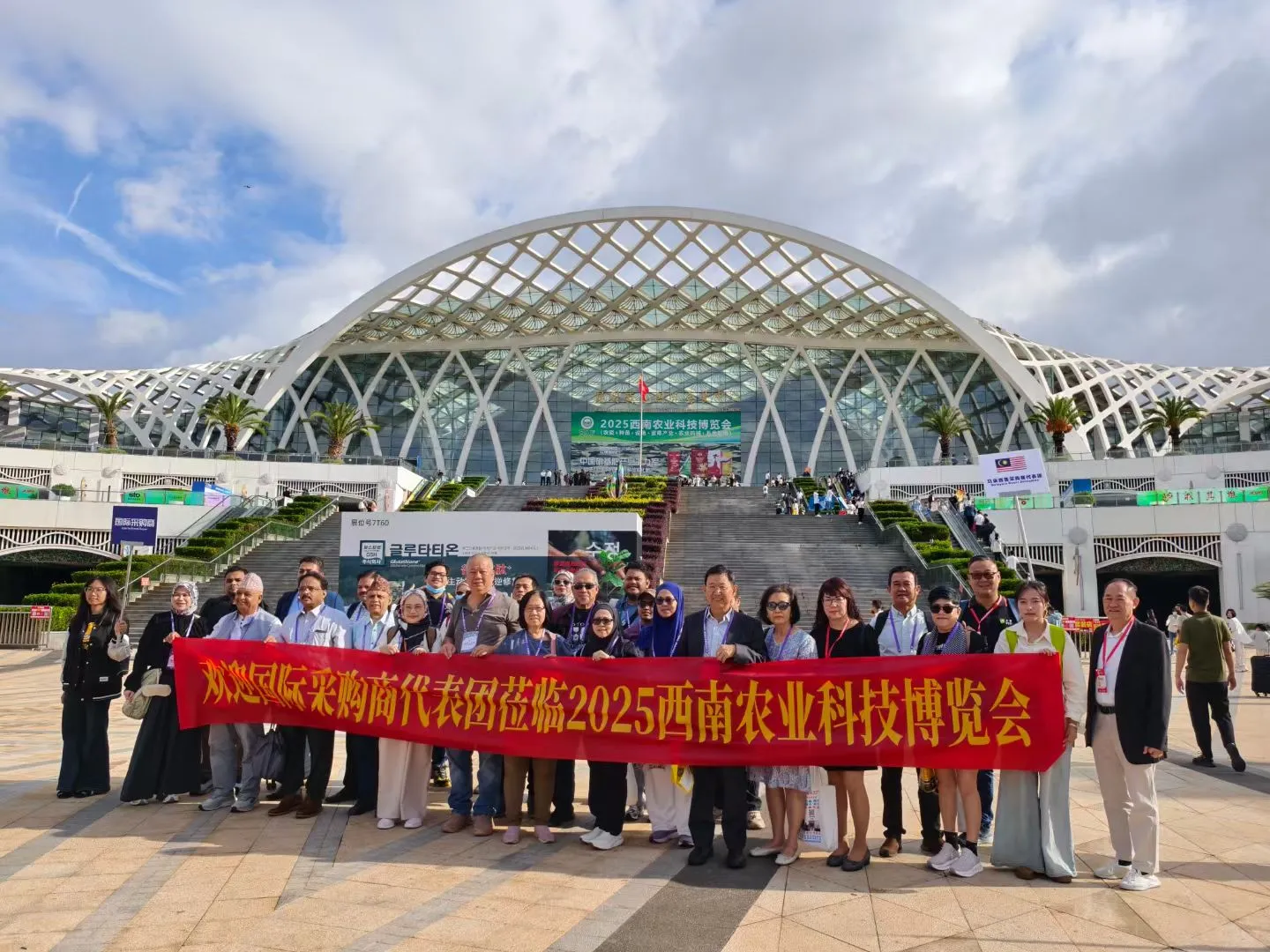 这里真的好有展会的氛围啊～