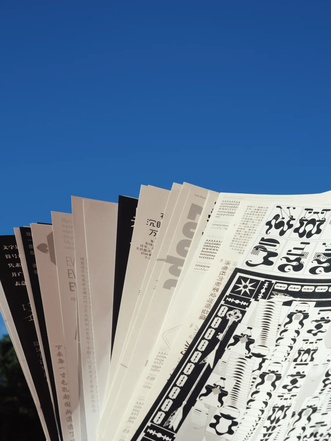 和字社朋友们一起攒了个字体设计展✌️