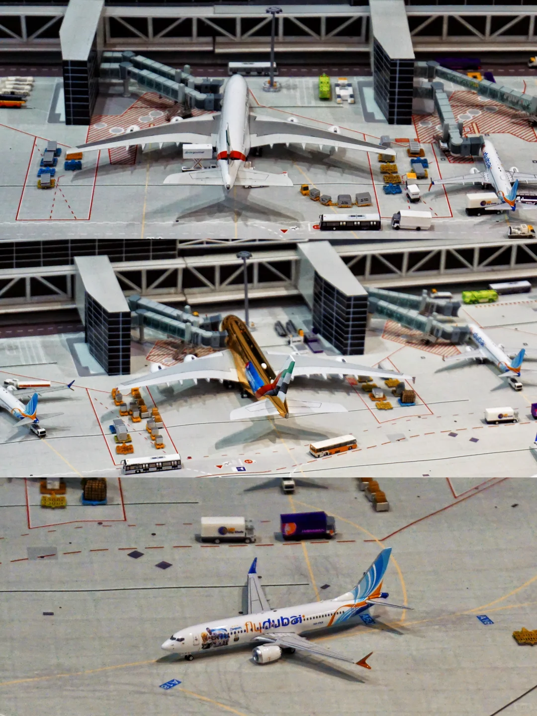 上海首届客机模型展销会