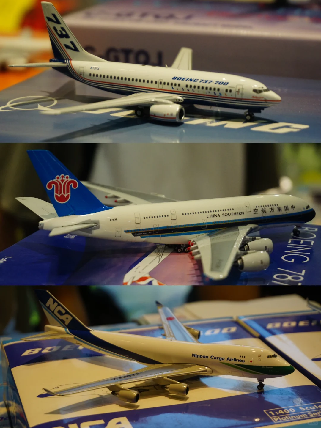 上海首届客机模型展销会