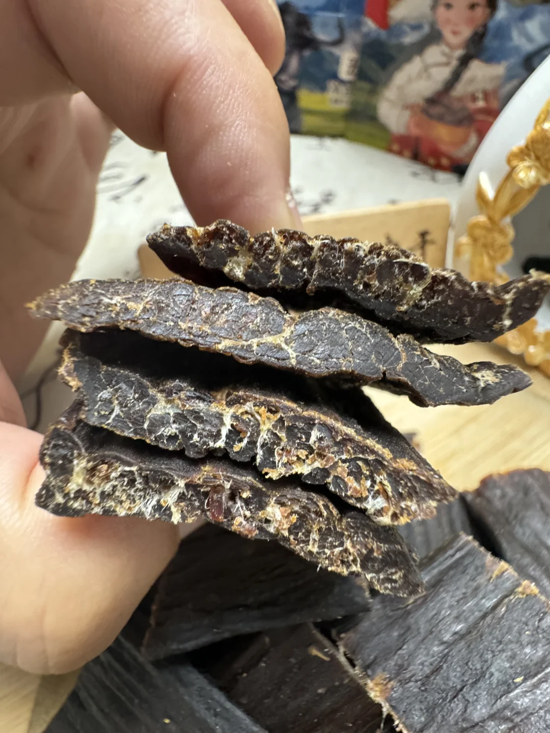 四招判断真假！你买的牛肉干是这样的么？