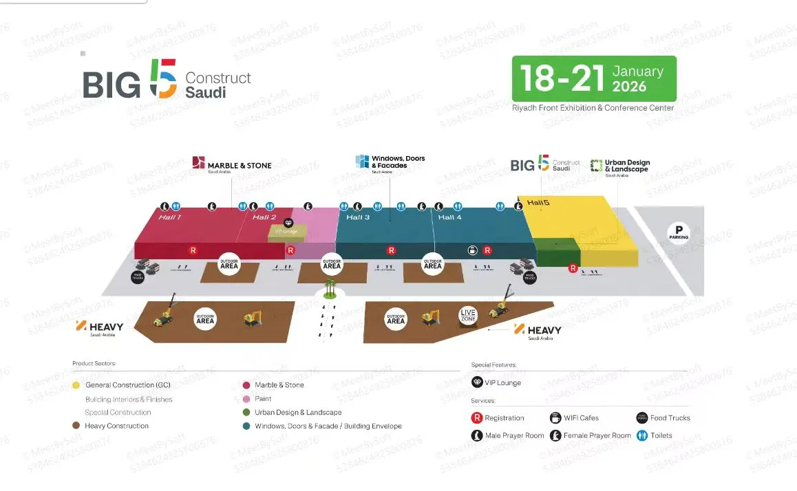 ?沙特Big5五大行业展冲刺倒计时！