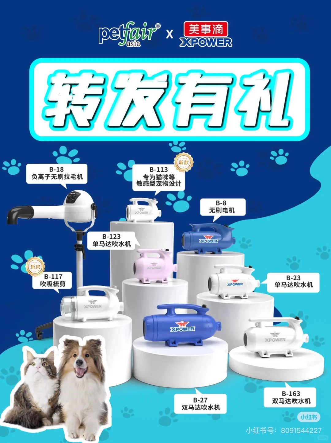 展会限定|亚宠展XPOWER在W1L71等你！