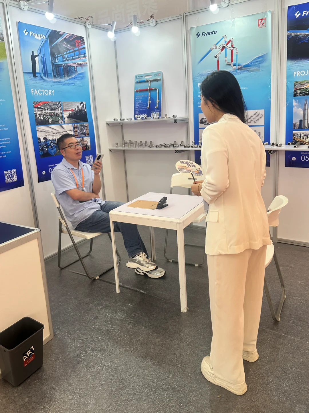 外贸新人第一次跑展会感悟