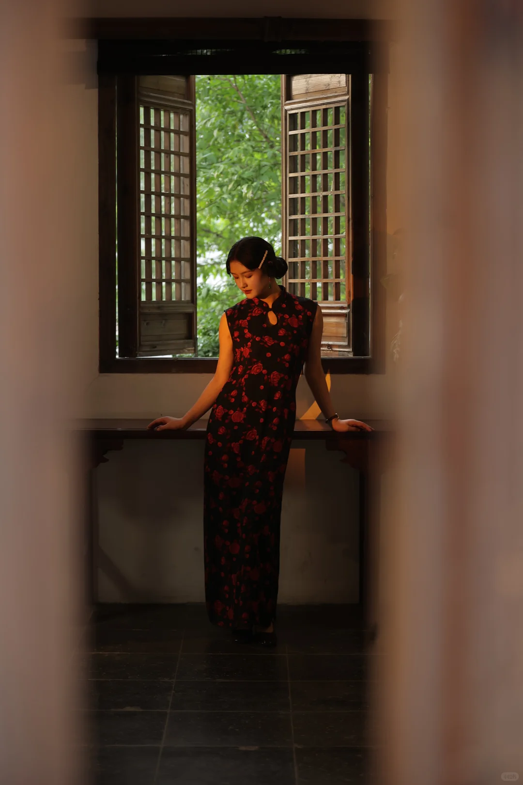 旧时光美人✨苏州民国手推波旗袍写真