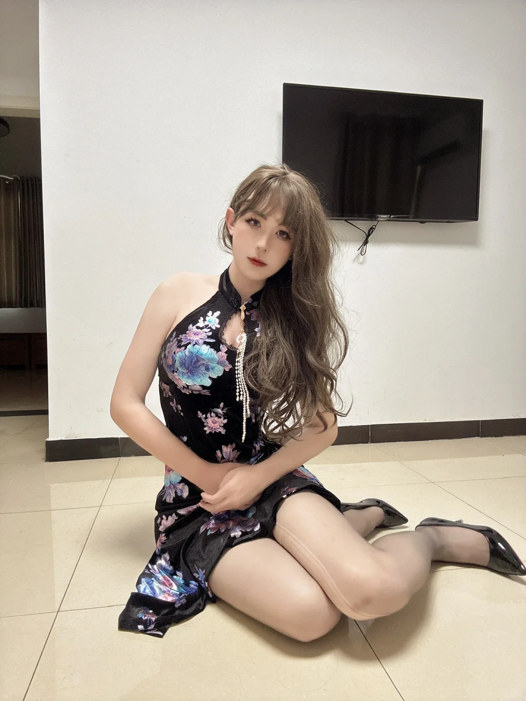 Cos女体化人妻的旗袍穿搭～