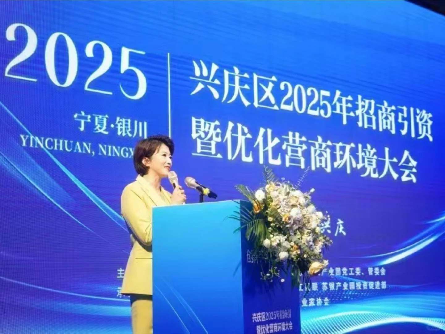 冷心盟招商会搭建案例-宁夏招商引资大会