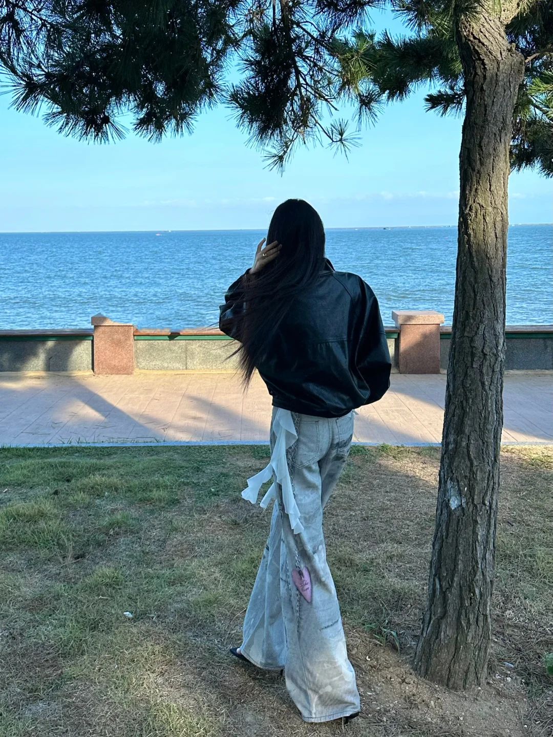 ins海边氛围感穿搭～?