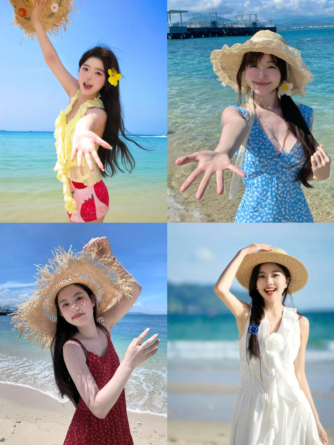 提前预习海边?️拍照姿势！！！