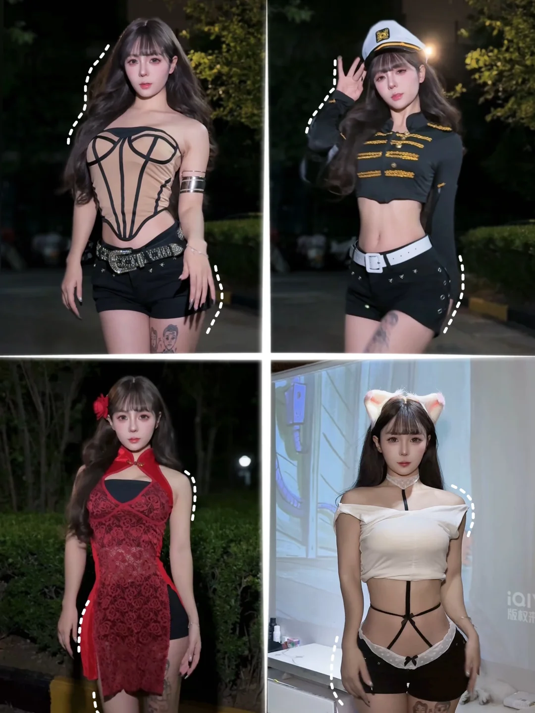 哪套更好看|2⃣️ 舞蹈博主穿搭?｜ 辣妹女团