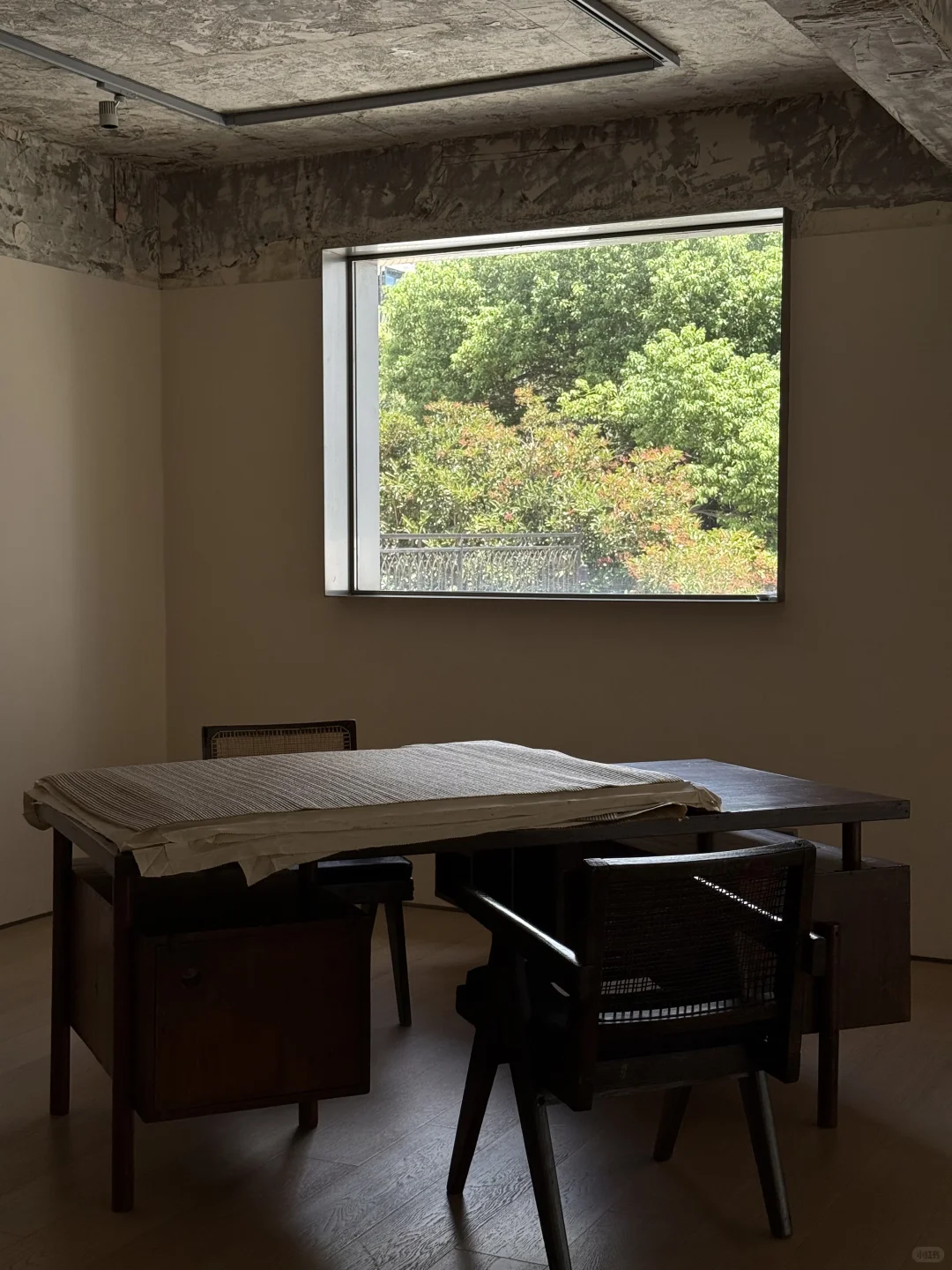 在美丽空间里看两个新展