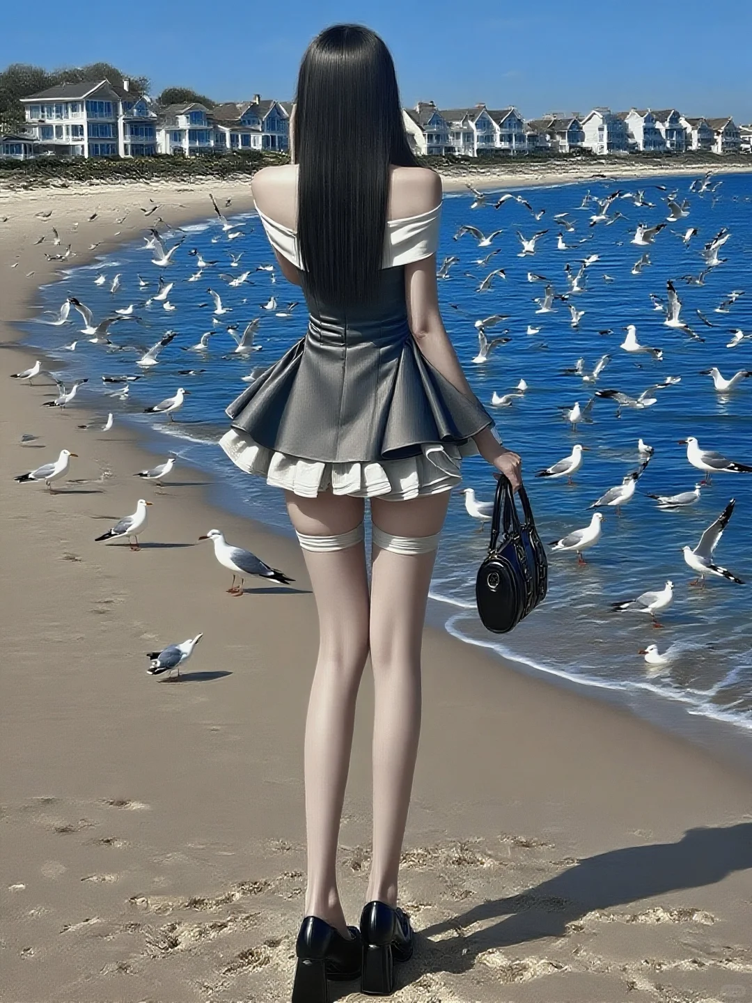 所谓伊人 黑长直