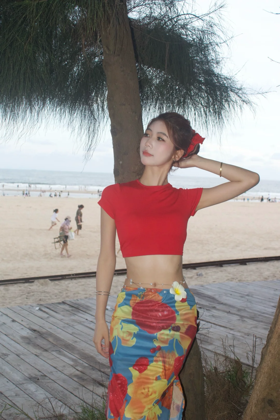 海边穿这套真的太出片了