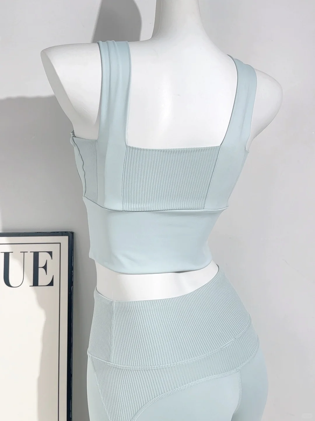 今日份普拉提女孩?温柔蓝色系?49超显瘦