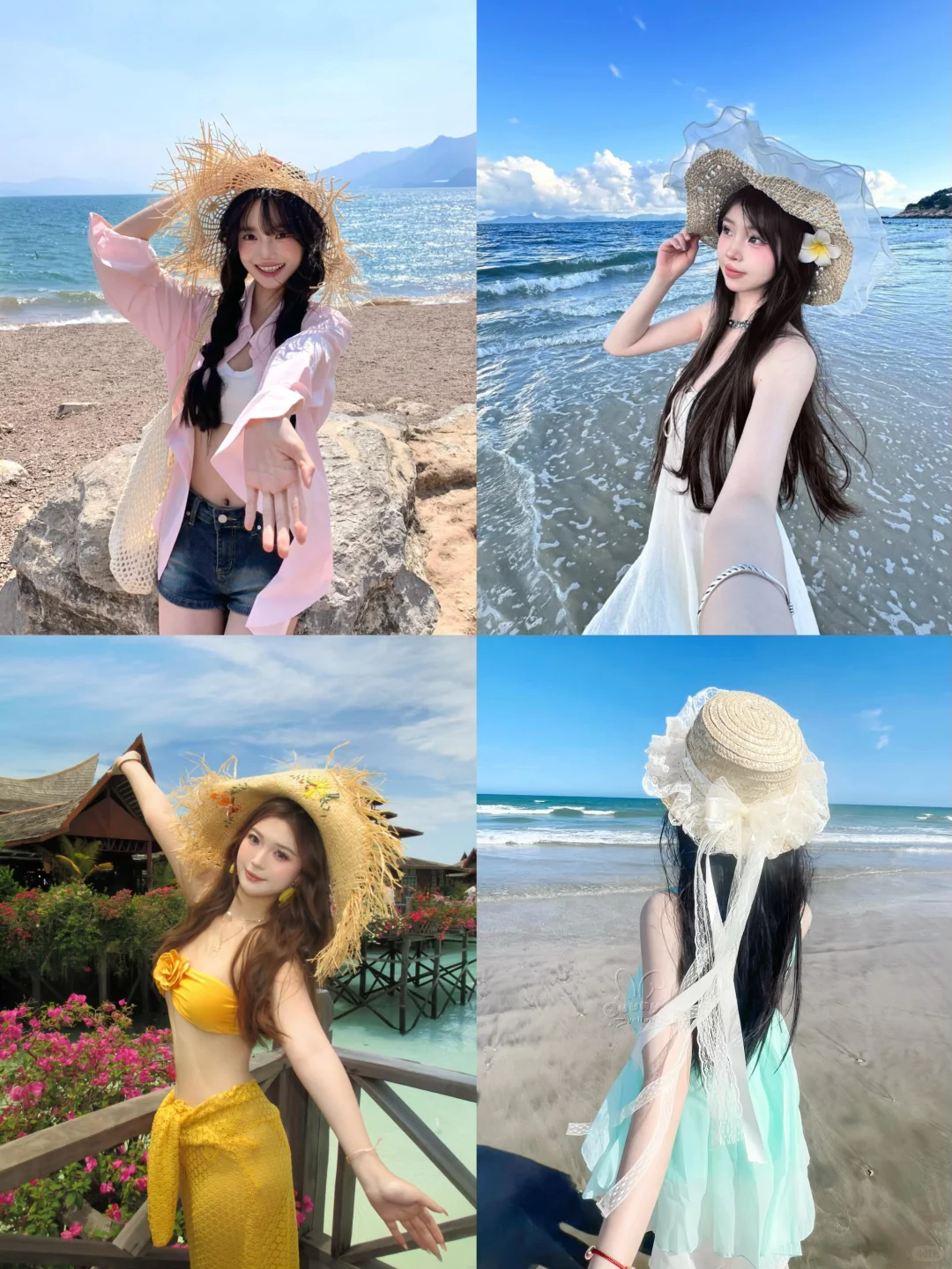 提前预习海边?️拍照姿势！！！