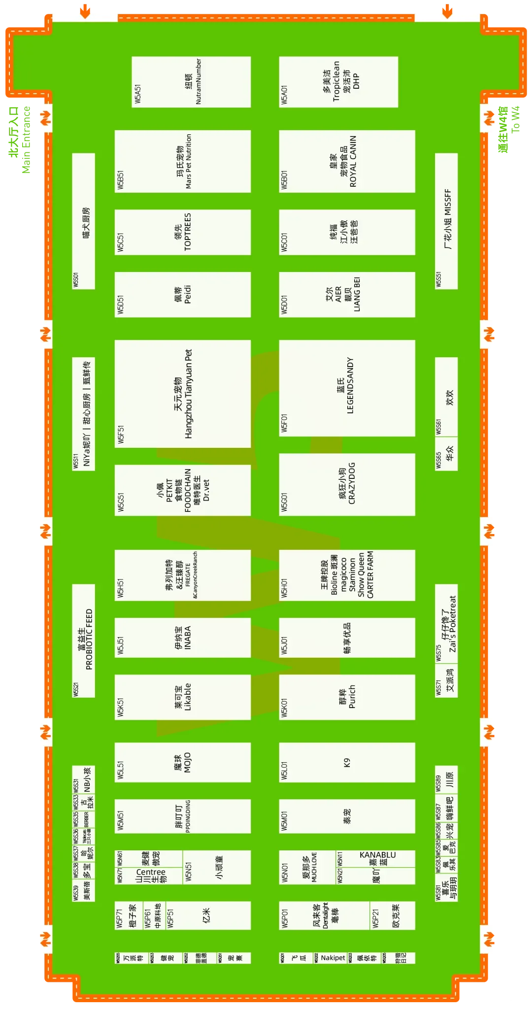 2025亚宠展全馆展位图（快收藏）