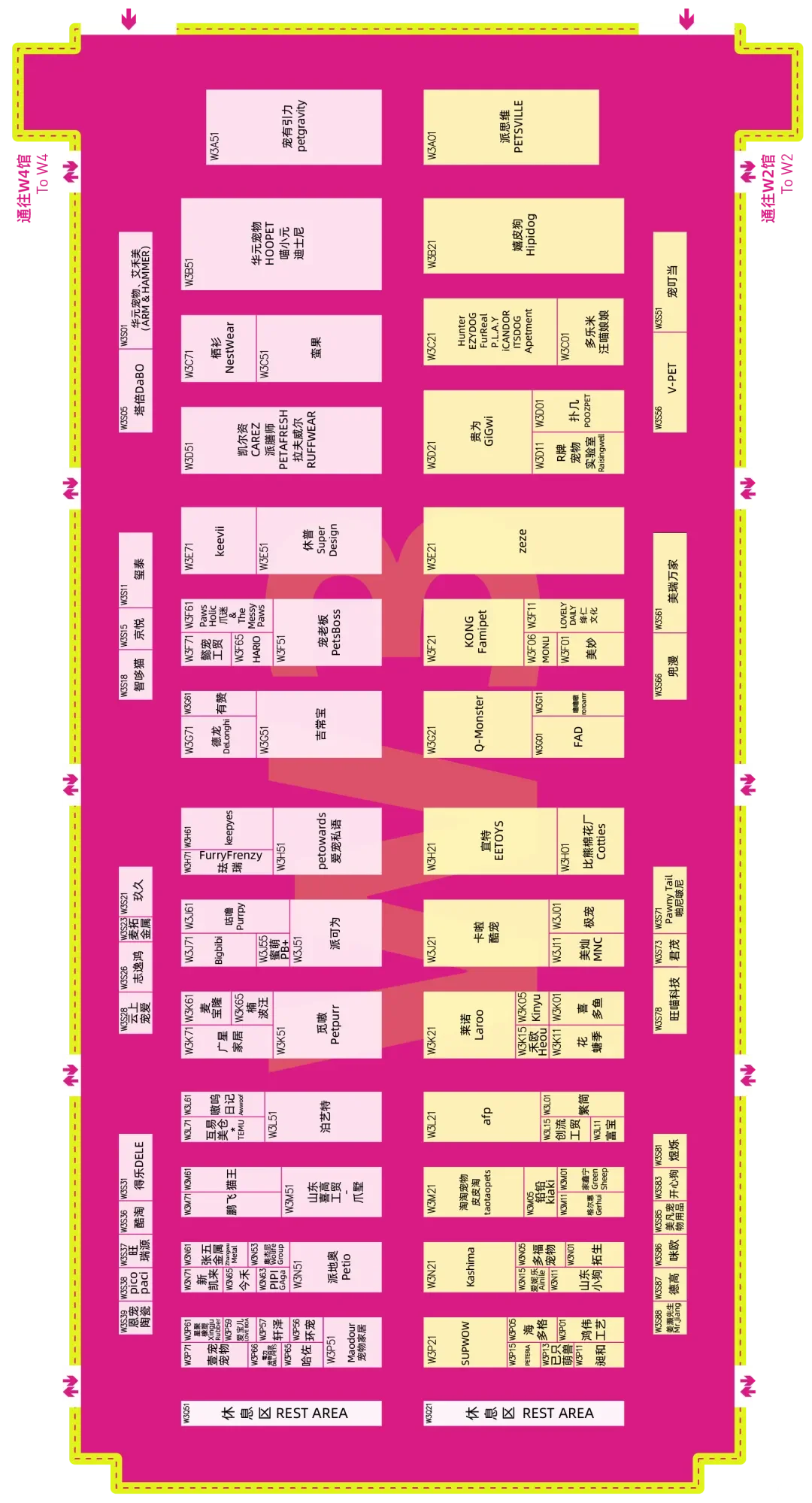 2025亚宠展全馆展位图（快收藏）