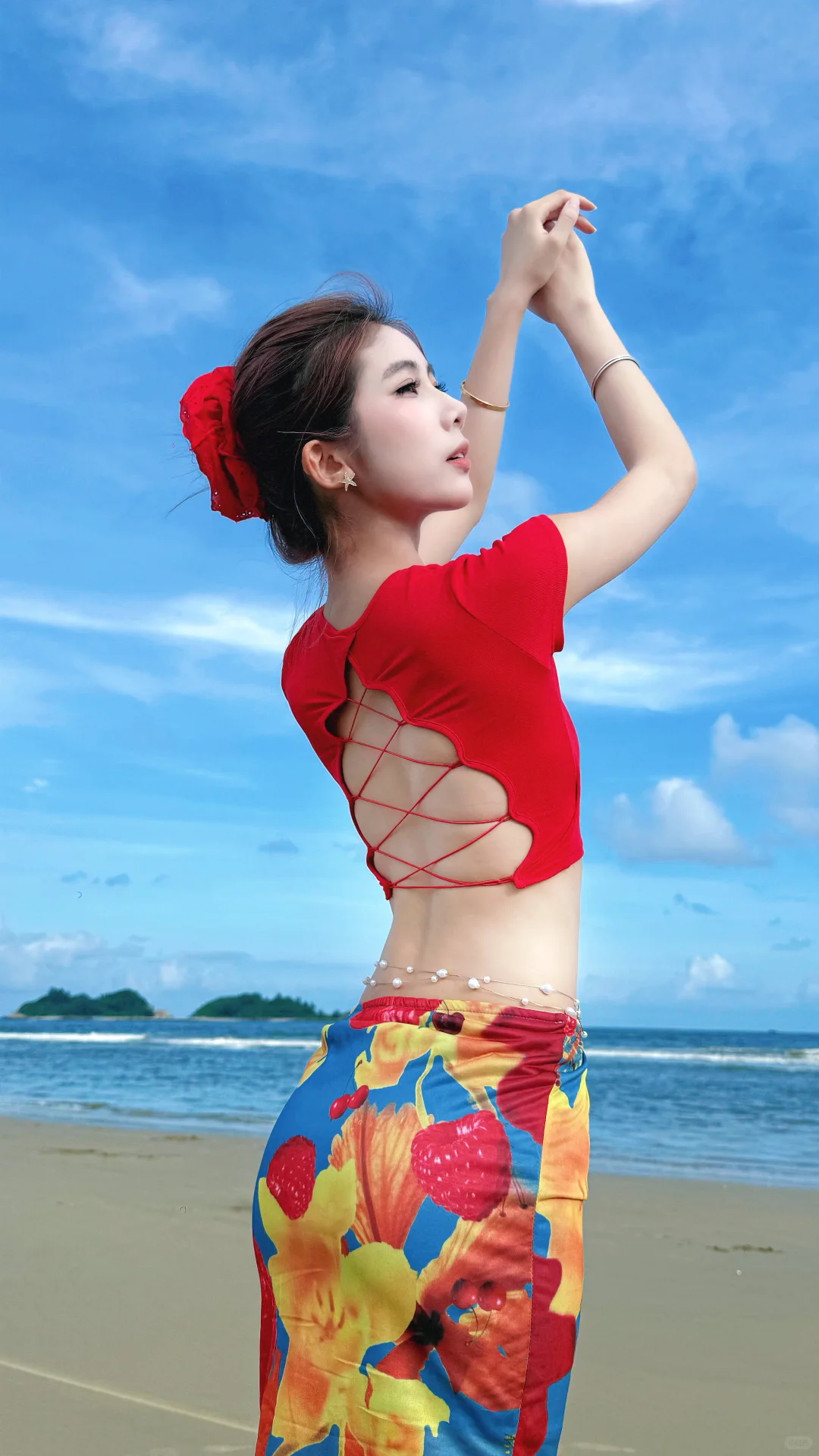 海边穿这套真的太出片了