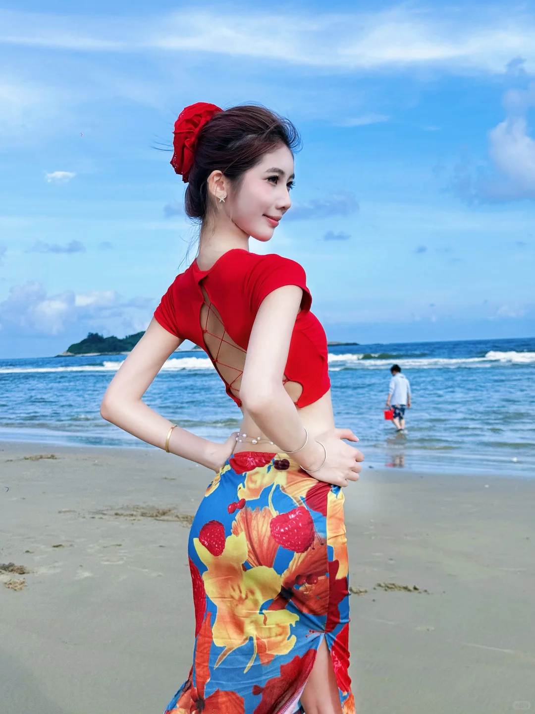 海边穿这套真的太出片了