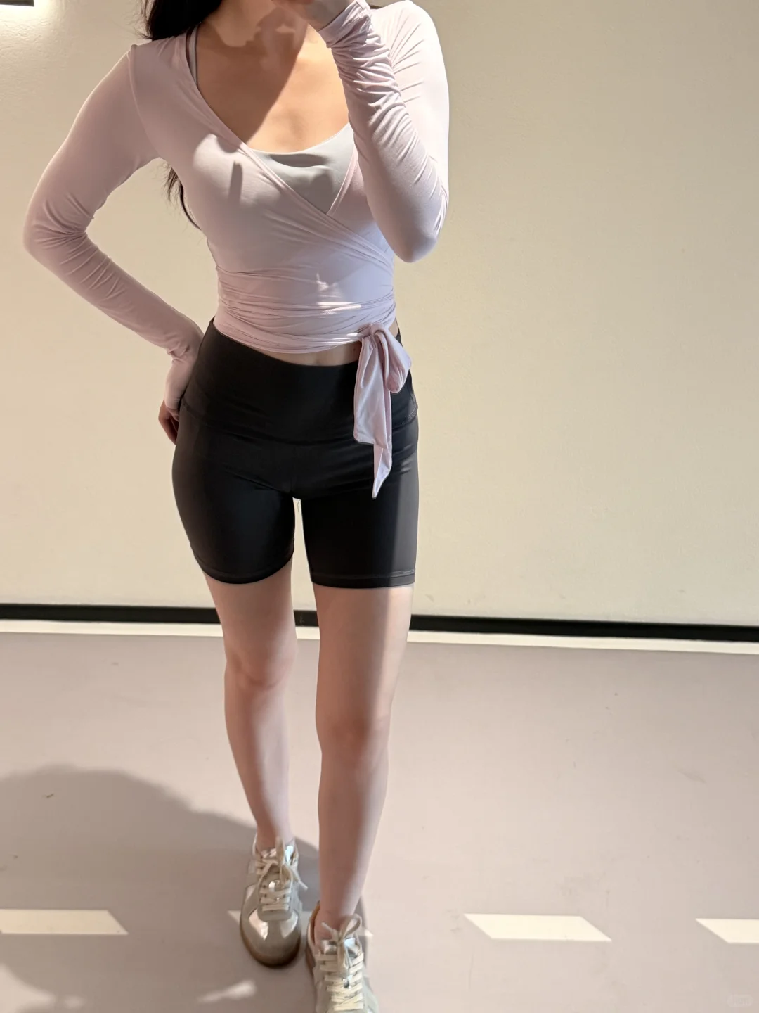 自带纯欲滤镜的瑜伽服