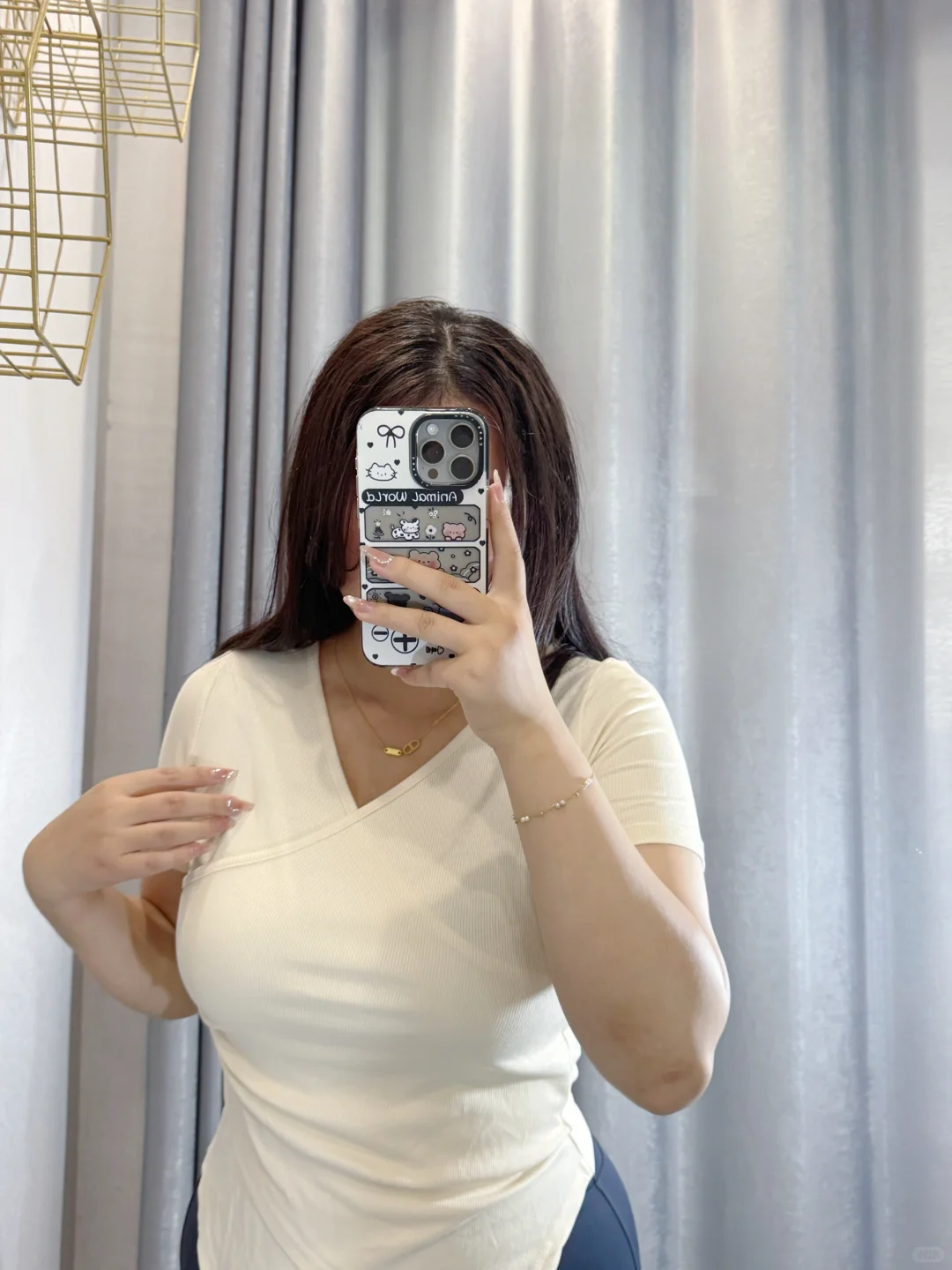 微胖女生巨遮肉肉的运动穿搭