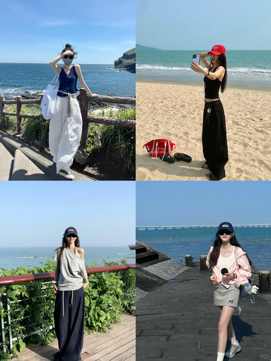 存～海边自由感拍照?姿势！