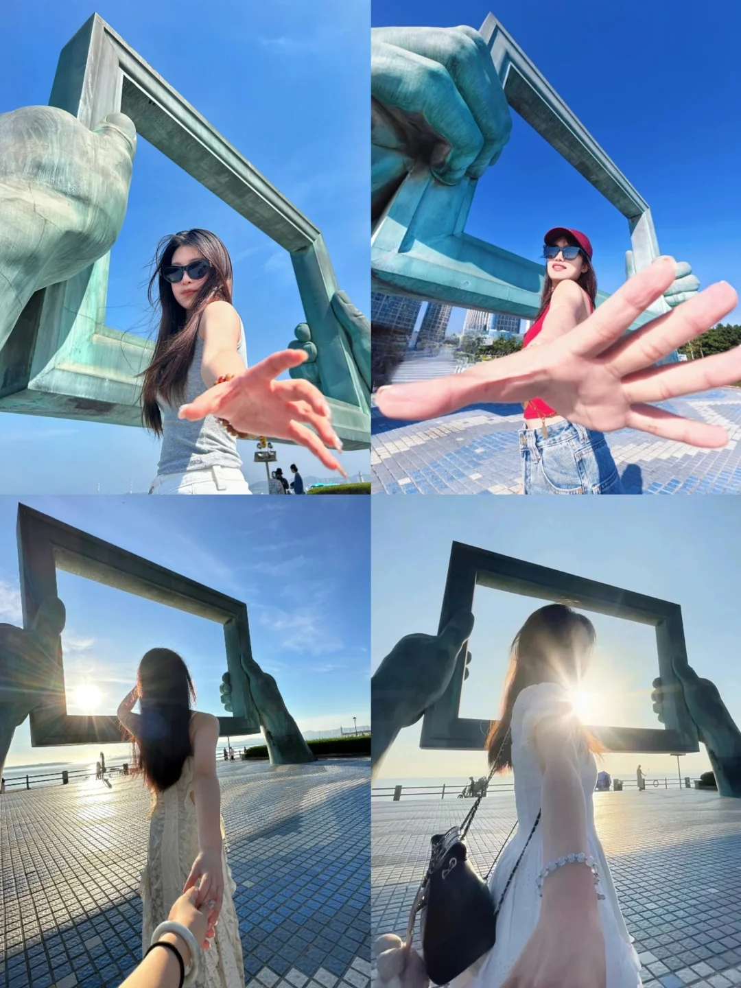 存一些威海拍照姿势（旅行篇）