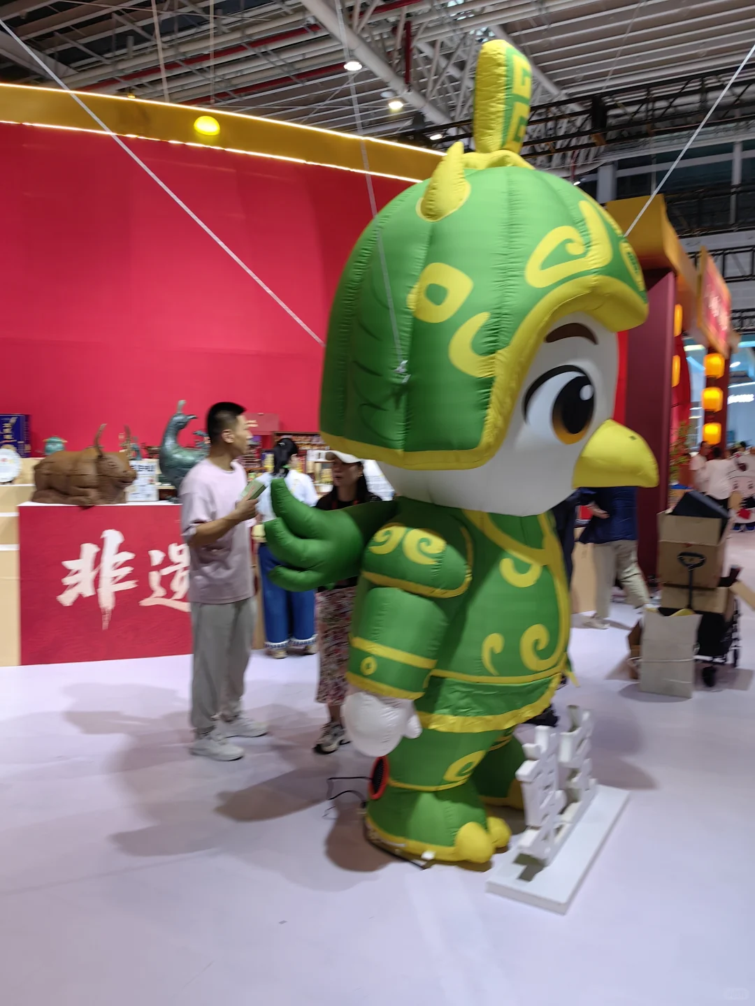 逛山西文博会 体验中华文化博大精深