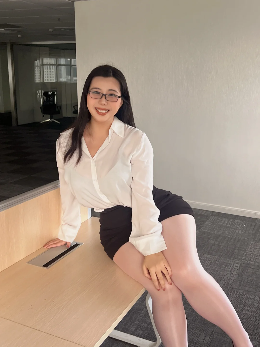 戴眼镜很不一样的那一种