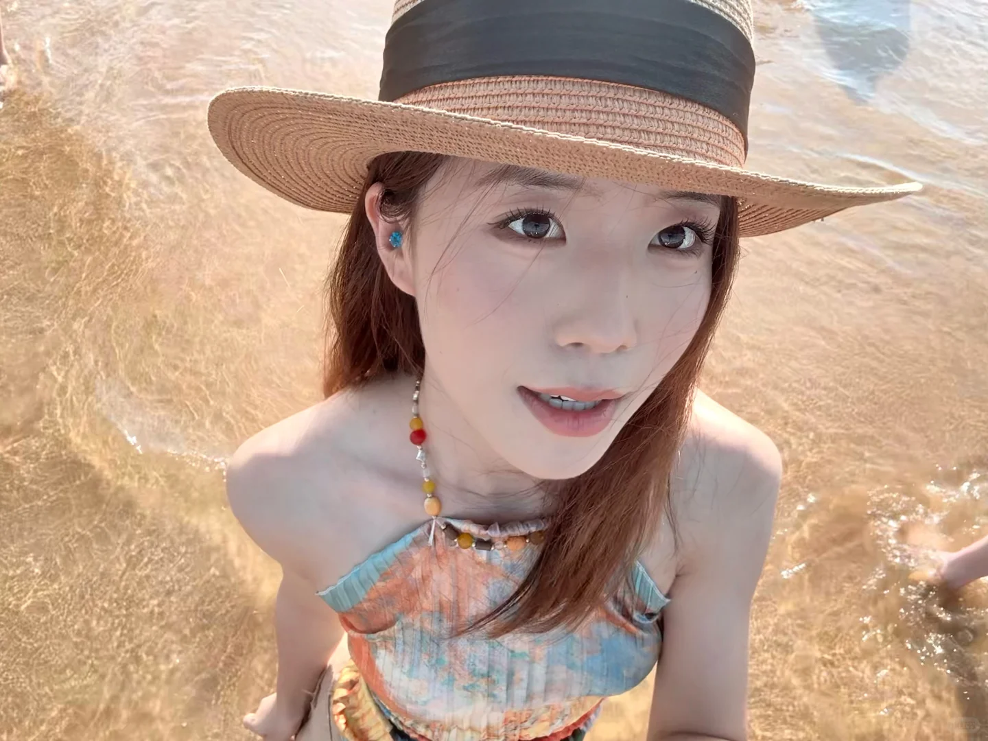 ?️海边穿搭灵感～才20几?的挂脖！我爱了！