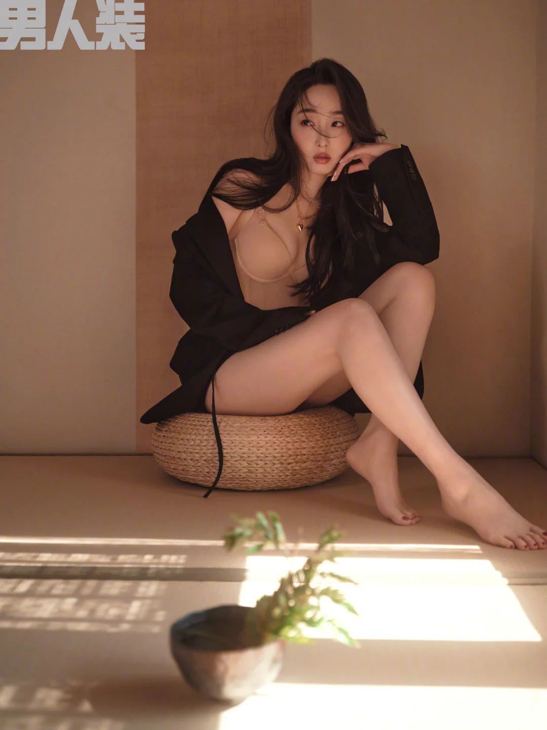 蒋梦婕 《男人装》 这身材藏的太深