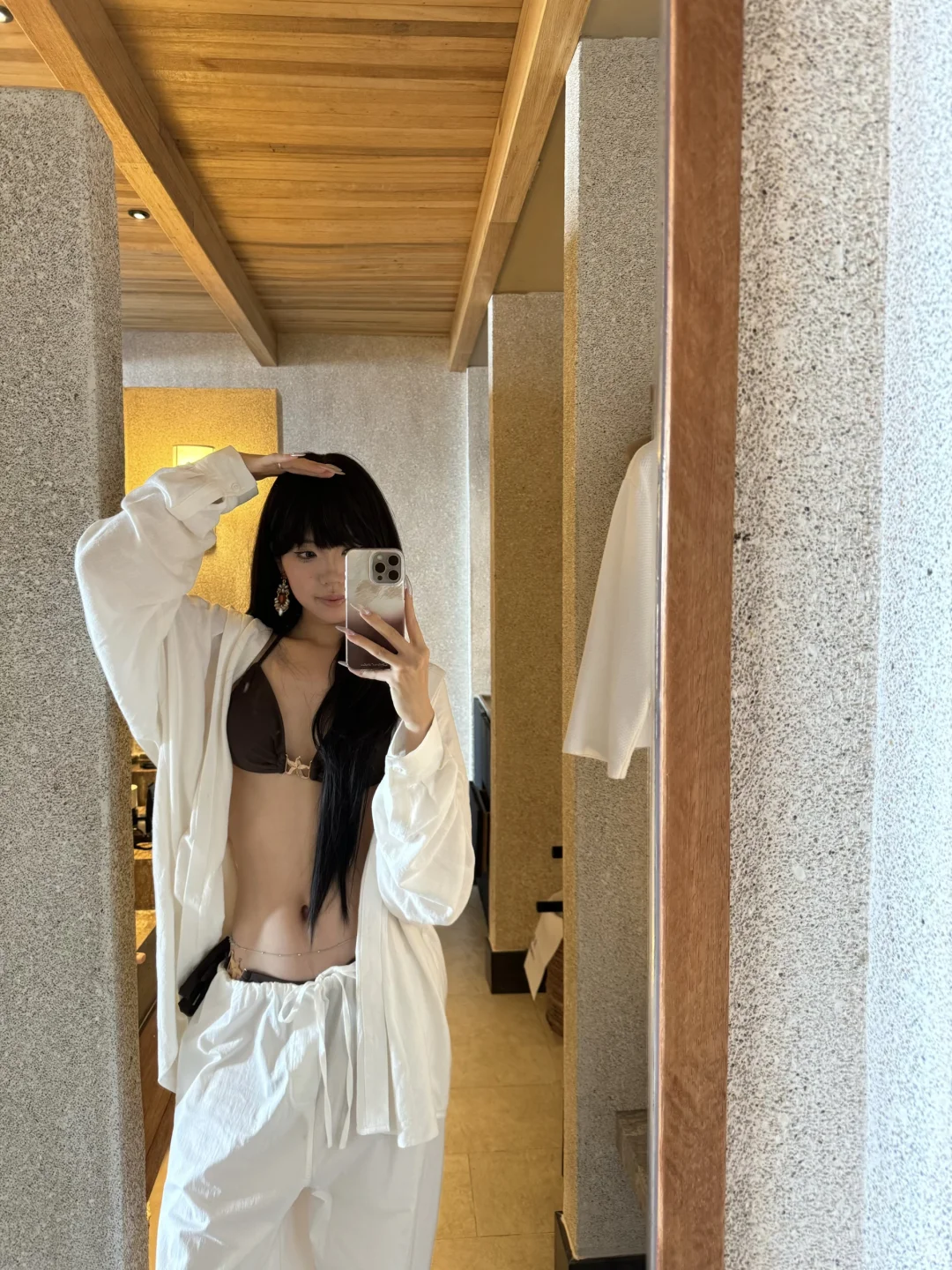 OOTD｜去海边这样穿真的很松弛??