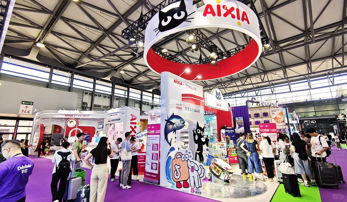 1:1还原?144平上海宠物展会设计布置搭建