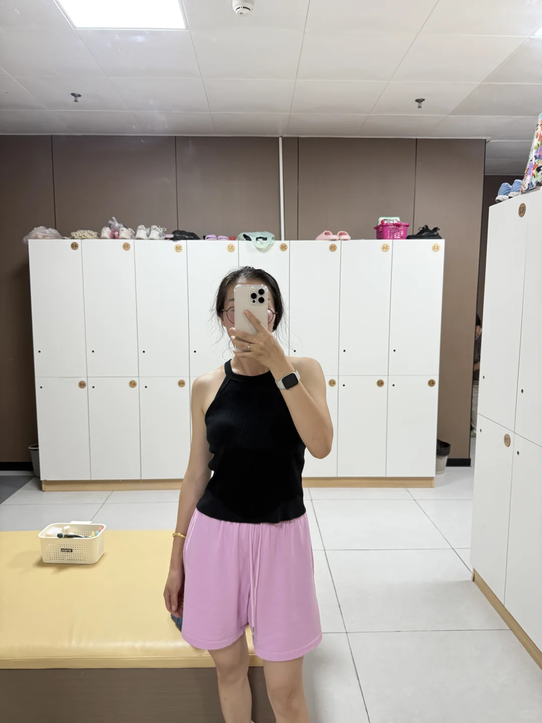 中年少妇的健身打卡日常