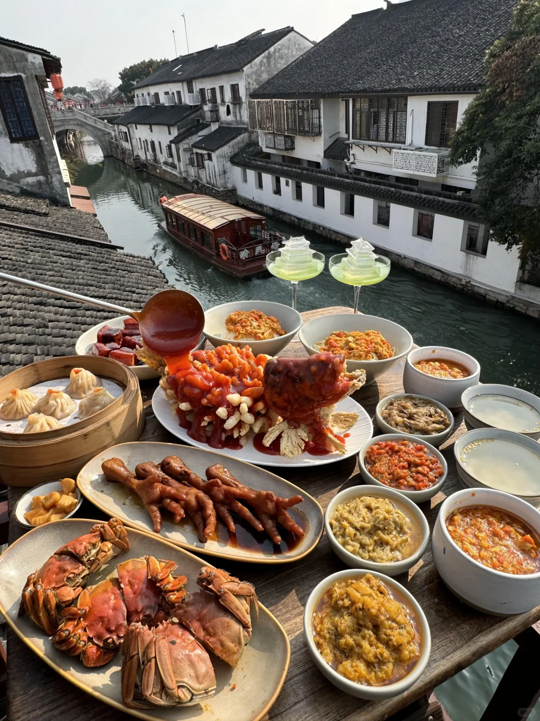 苏州花的zui值一笔❗️去平江路吃私房菜才……