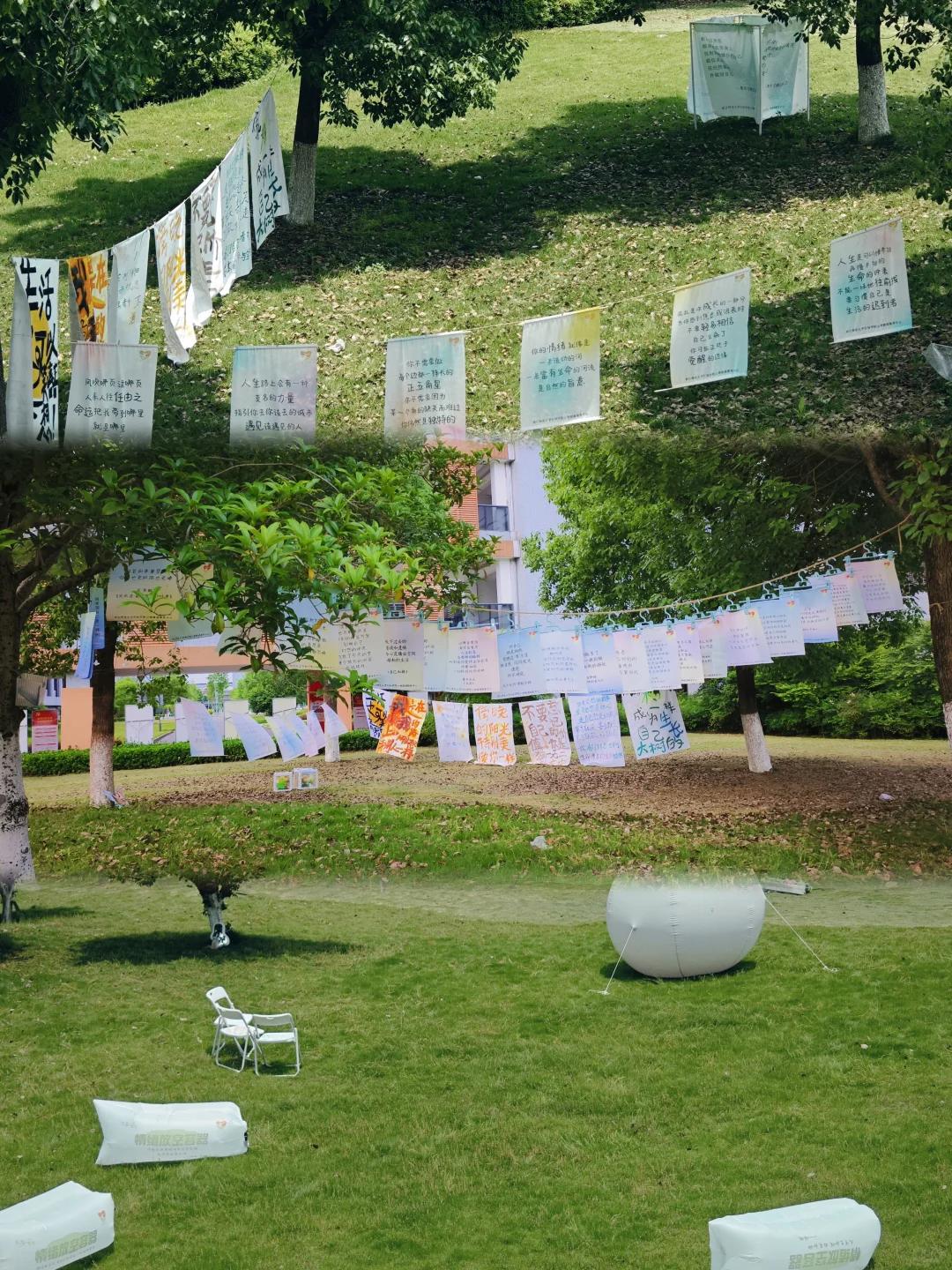 悄咪咪在学校里办个心理展