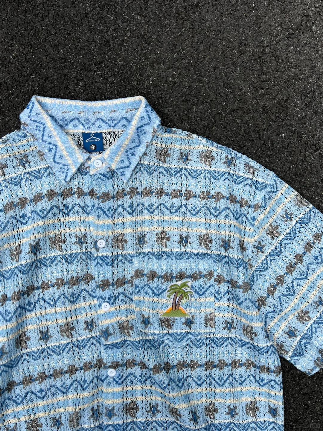 ?海岛度假风｜夏日海边复古花衬衫短袖