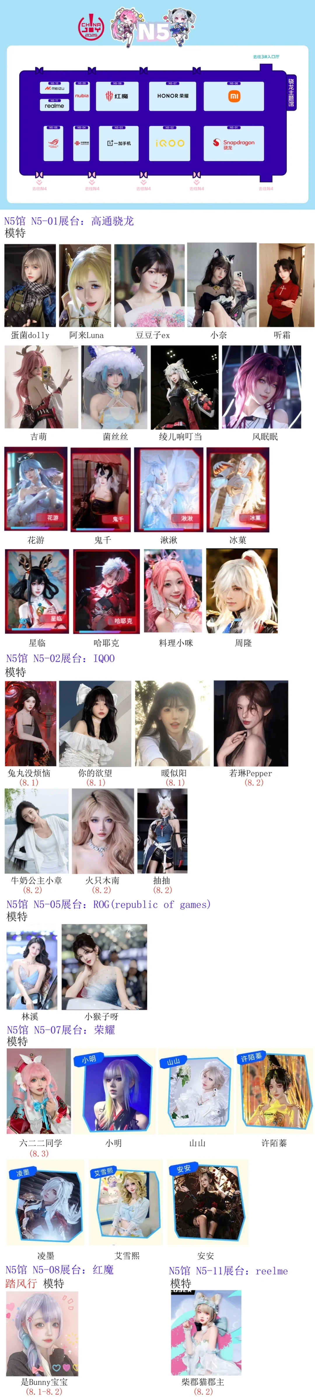 2025上海ChinaJoy展会N5馆摄影指南